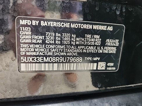 Used 2024 BMW X7 M60i w/ Executive Package AWD/4WD image 8