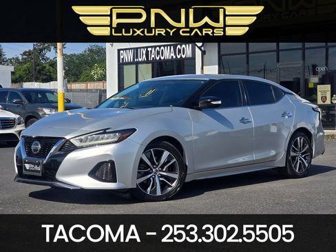 Used 2019 Nissan Maxima 3.5 SV w/ Floor Mat Group FWD image 1