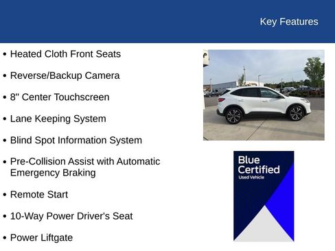 Certified 2021 Ford Escape SE w/ SE Sport Appearance Package FWD image 31