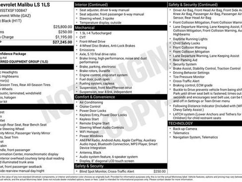 Used 2025 Chevrolet Malibu LS FWD image 3