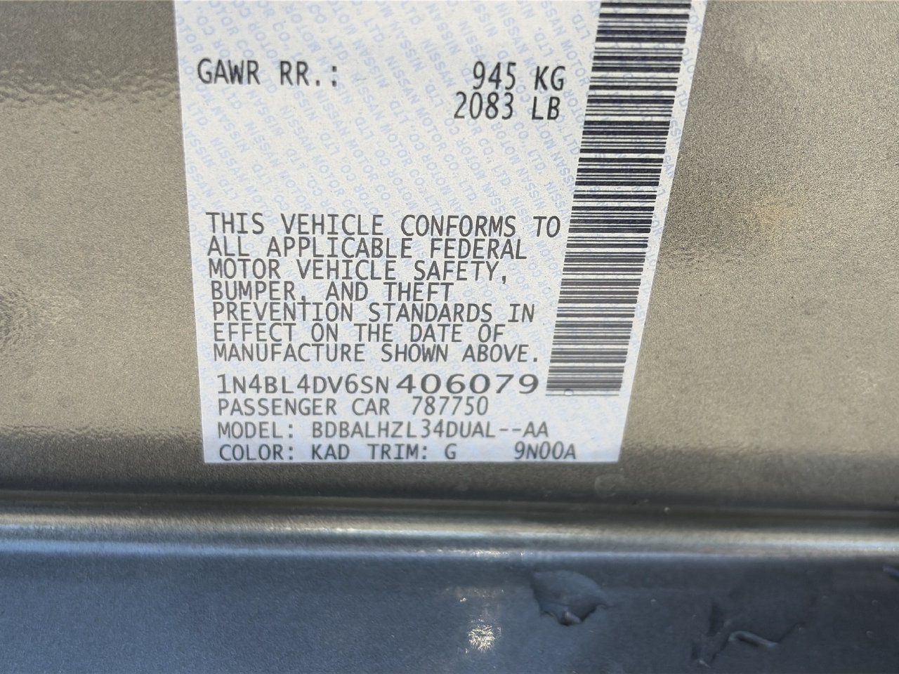 Certified 2025 Nissan Altima 2.5 SV w/ SV Special Edition Package FWD image 30