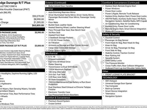 Used 2024 Dodge Durango R/T w/ Tow 'N Go Package image 2