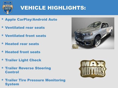 New 2026 RAM 1500 Limited w/ Trailer Tow Group AWD/4WD image 33