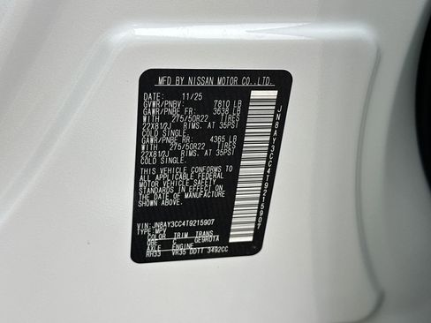 New 2026 Nissan Armada Platinum Reserve AWD/4WD image 43