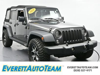 Used 2018 Jeep Wrangler Unlimited Sport S