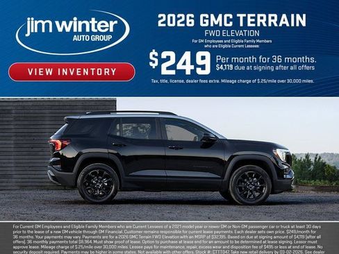 New 2026 GMC Terrain Elevation w/ Elevation Premium Package image 3