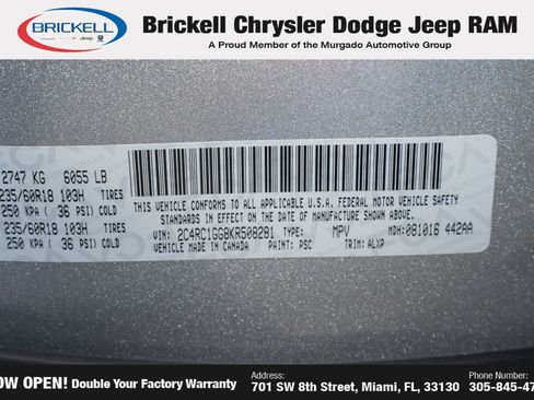 Used 2019 Chrysler Pacifica Limited w/ Advanced Safetytec Group FWD image 42