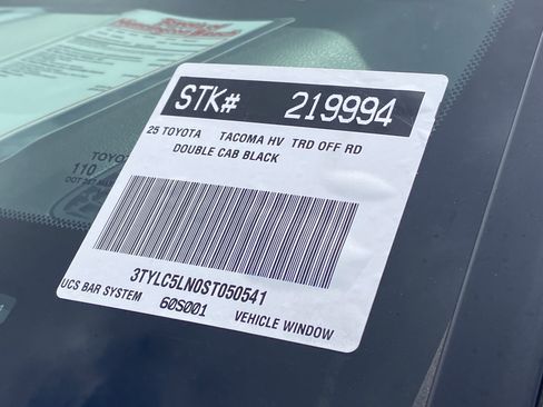 New 2025 Toyota Tacoma TRD Off-Road image 23