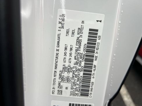 New 2025 Toyota Tacoma SR image 21