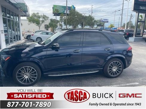Used 2022 Mercedes-Benz GLE 450 4MATIC w/ Revised AMG Line Exterior image 1