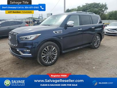 Used 2020 INFINITI QX80 Luxe w/ Sensory Package