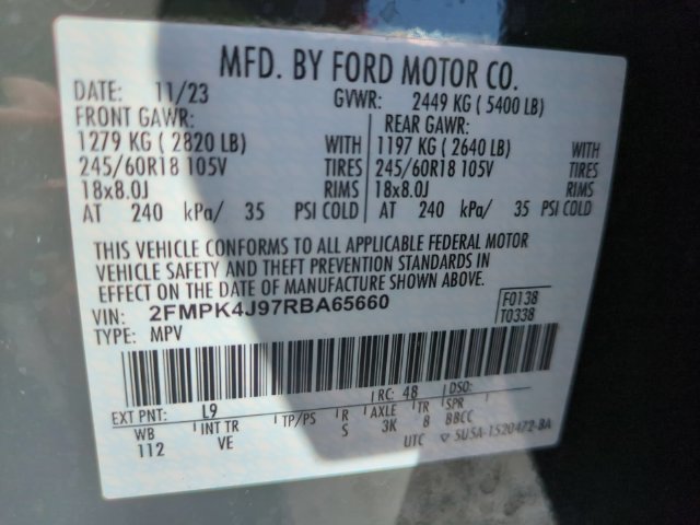 Used 2024 Ford Edge SEL w/ Convenience Package AWD/4WD image 31