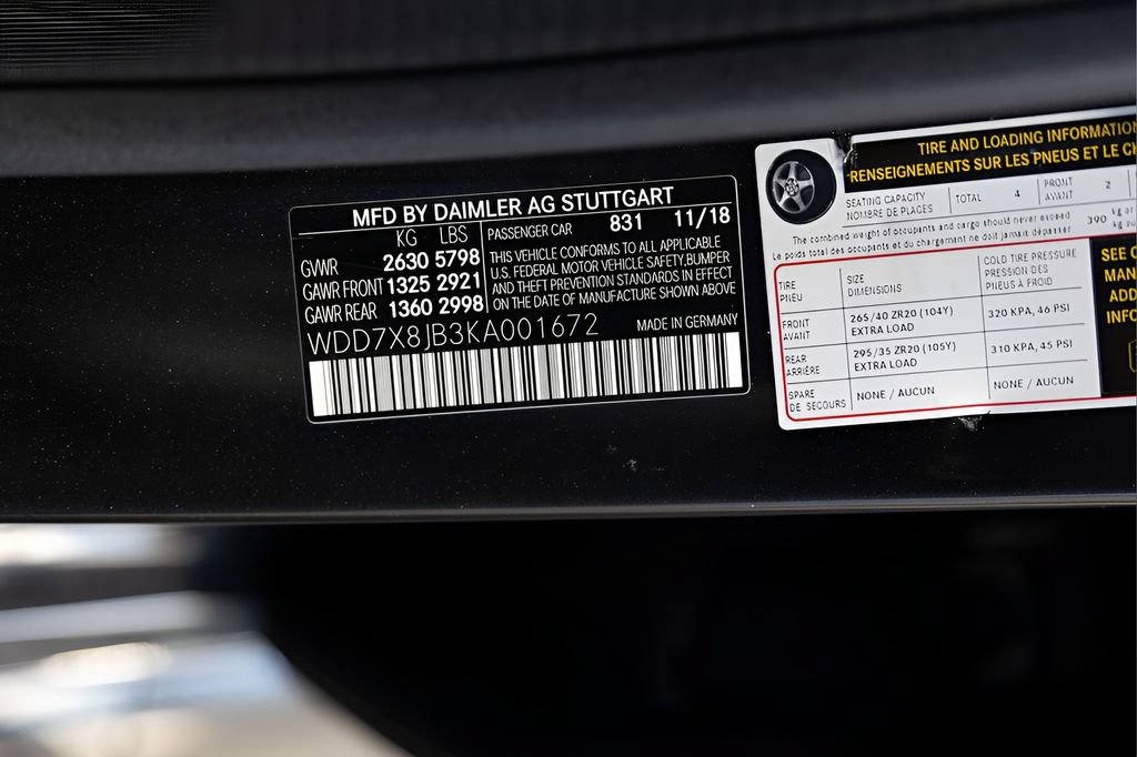 Used 2019 Mercedes-Benz AMG GT 63 image 82
