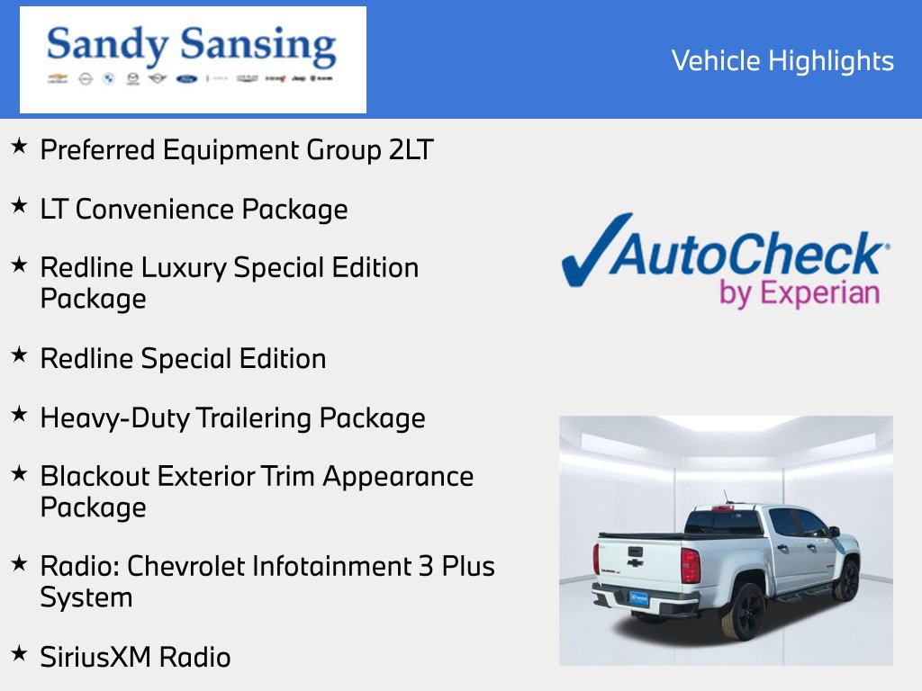Used 2019 Chevrolet Colorado LT w/ Redline Special Edition RWD image 7