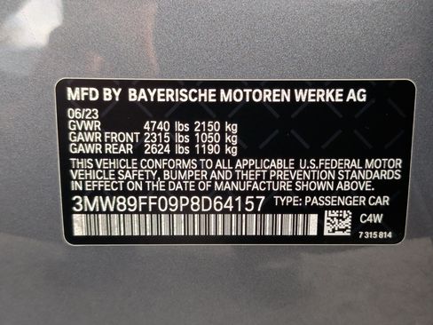 Certified 2023 BMW 330i xDrive Sedan w/ M Sport Package image 40