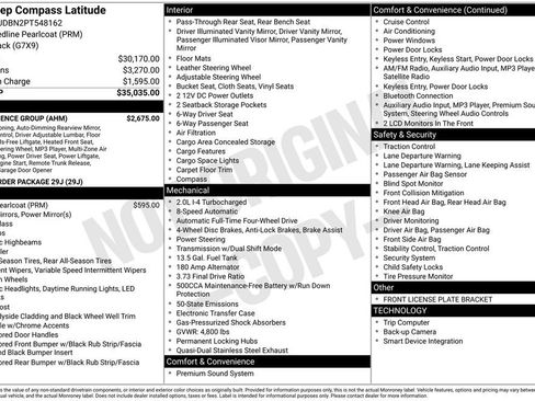 Used 2023 Jeep Compass Latitude w/ Convenience Group image 31