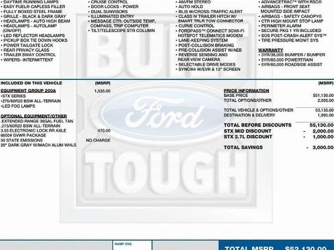 Certified 2025 Ford F150 STX w/ Equipment Group 200A image 2