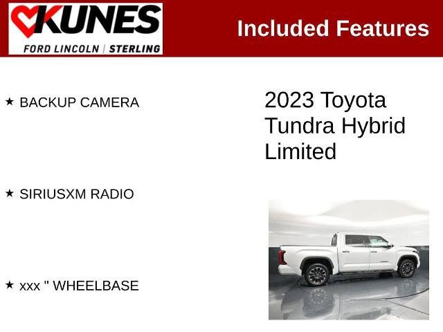 Used 2023 Toyota Tundra Limited AWD/4WD image 3