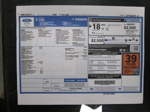 Used 2016 Ford F150 XLT w/ Equipment Group 302A Luxury AWD/4WD image 3