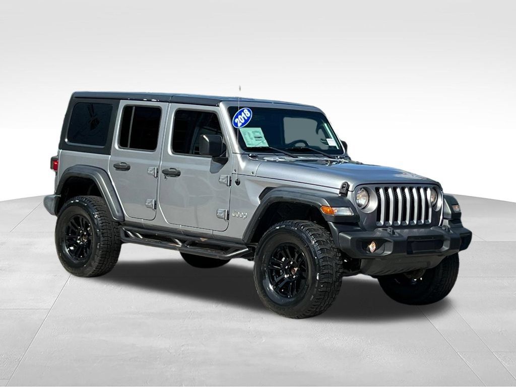 Used 2018 Jeep Wrangler Unlimited Sport S AWD/4WD image 3