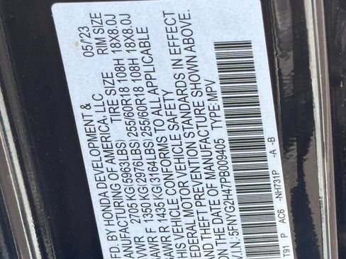 Certified 2023 Honda Pilot EX-L image 38