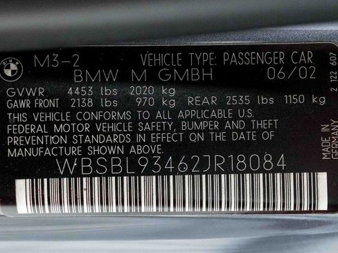 Used 2002 BMW M3 Coupe RWD image 64