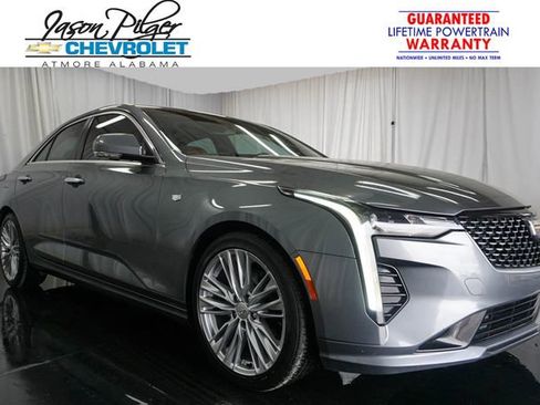 Used 2021 Cadillac CT4 Premium Luxury w/ Climate Package RWD image 1