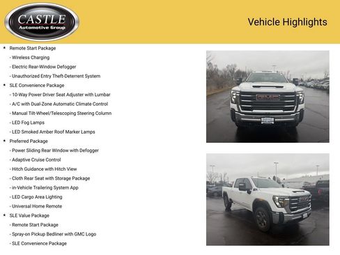 Used 2026 GMC Sierra 2500 SLE w/ SLE Value Package; image 4
