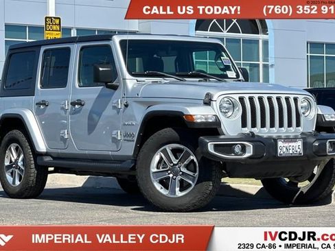 Used 2022 Jeep Wrangler Unlimited Sahara AWD/4WD image 1
