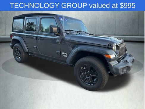 Used 2021 Jeep Wrangler Unlimited Sport image 9