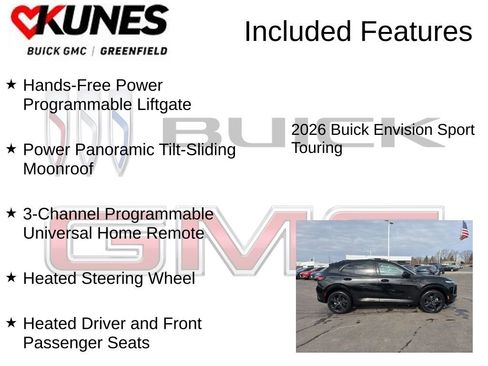 New 2026 Buick Envision Sport Touring AWD/4WD image 4