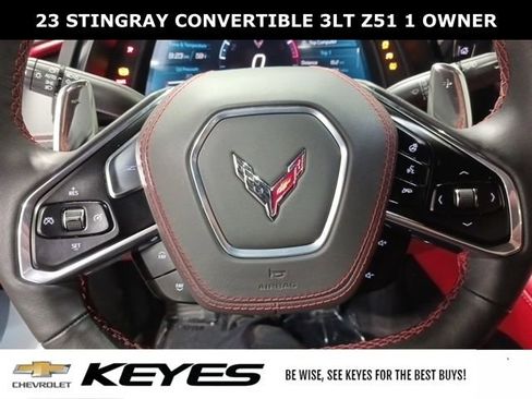 Used 2023 Chevrolet Corvette Stingray Premium Conv w/ Z51 Performance Package RWD image 23