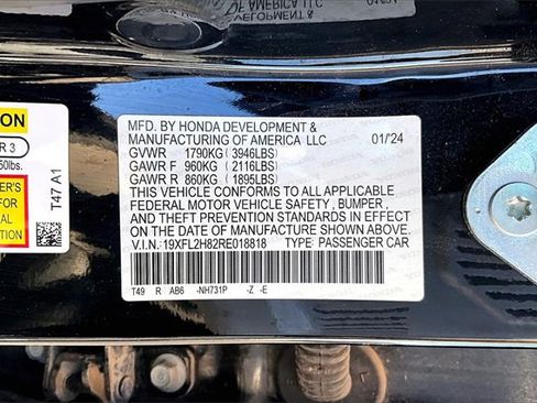 Used 2024 Honda Civic Sport image 16