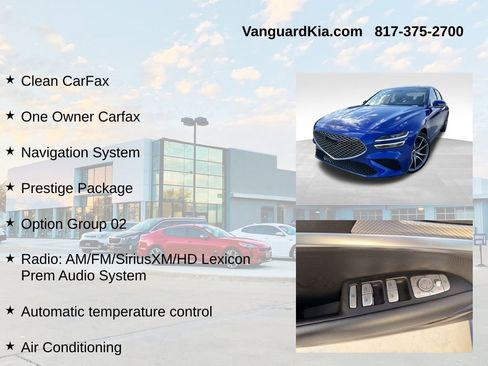 Used 2022 Genesis G70 2.0T w/ Prestige Package image 6