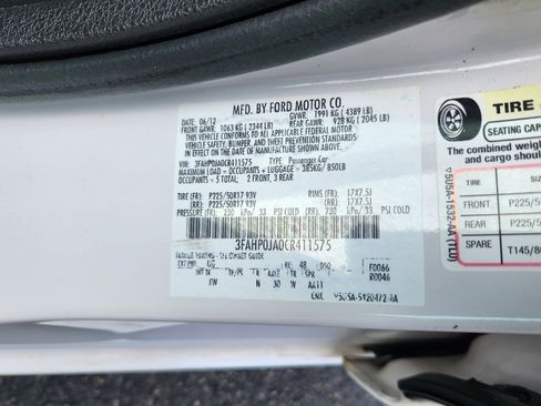 Used 2012 Ford Fusion SEL image 23