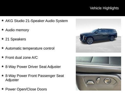 Used 2026 Cadillac Escalade ESV Sport w/ Touring Package AWD/4WD image 16