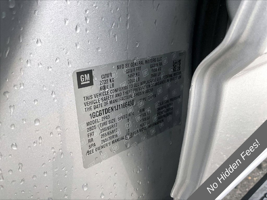 Used 2018 Chevrolet Colorado Z71 AWD/4WD image 29