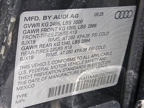Certified 2025 Audi Q5 Premium w/ Convenience Package AWD/4WD image 15