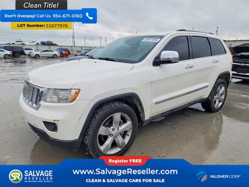 Used 2012 Jeep Grand Cherokee Overland RWD image 1