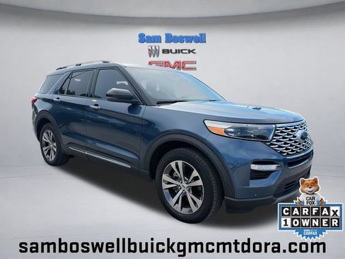 Used 2020 Ford Explorer Platinum AWD/4WD image 1