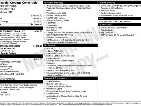 Used 2007 Chevrolet Corvette Convertible w/ Preferred Equipment Group image 2
