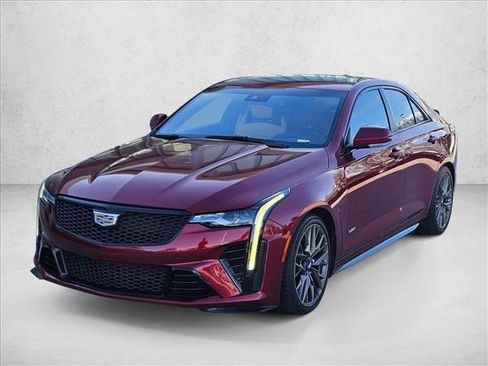 Used 2023 Cadillac CT4 V Blackwing w/ LPO, Bronce Accent Package image 1