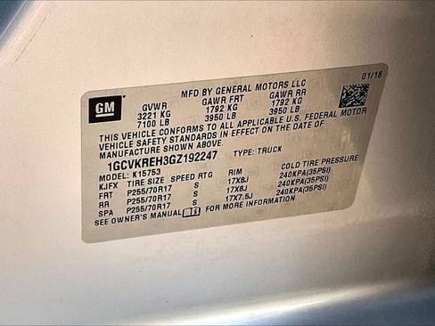 Used 2016 Chevrolet Silverado 1500 LT AWD/4WD image 19