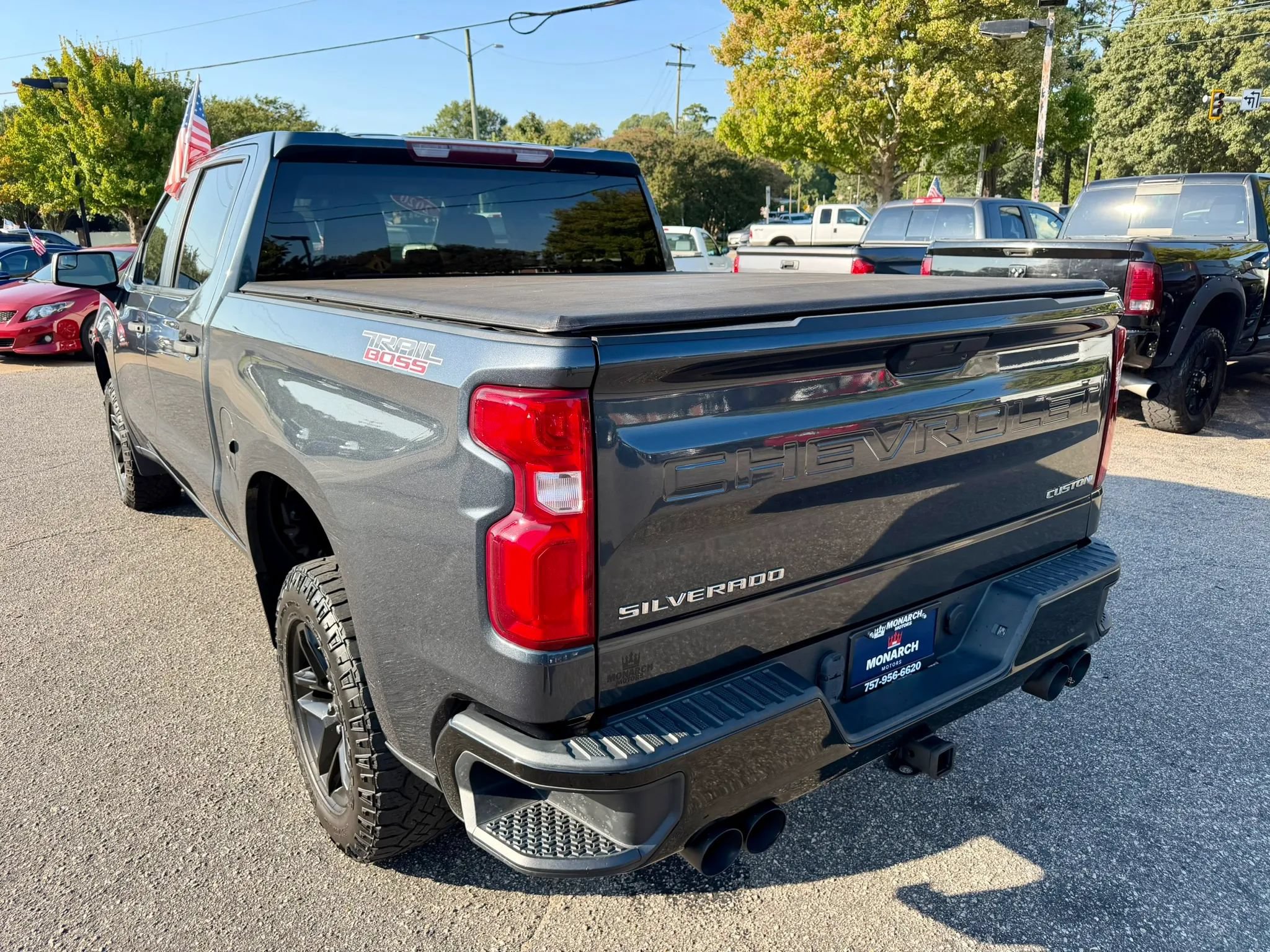 Used 2020 Chevrolet Silverado 1500 Custom Trail Boss w/ Custom Convenience Package AWD/4WD image 3