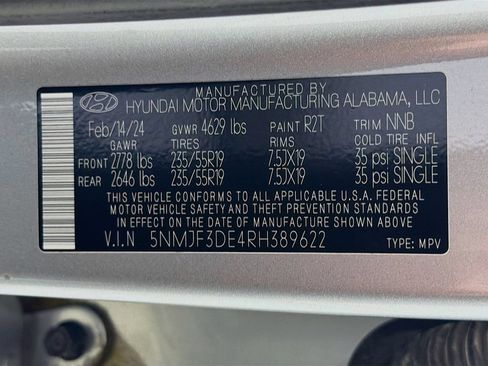 Used 2024 Hyundai Tucson SEL w/ Convenience Package FWD image 33
