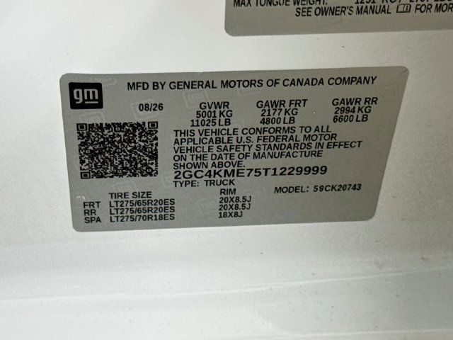 New 2026 Chevrolet Silverado 2500 Custom w/ Custom Value Package AWD/4WD image 31