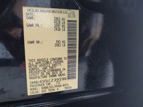 Used 2020 Nissan Altima 2.5 SR image 33