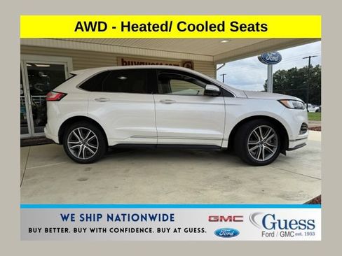 Used 2019 Ford Edge Titanium w/ Equipment Group 301A AWD/4WD image 1