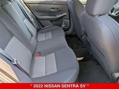 Certified 2022 Nissan Sentra SV w/ All-Weather Package FWD image 36