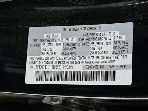 Used 2025 MAZDA CX-90 3.3 Turbo w/ Preferred Package AWD/4WD image 12